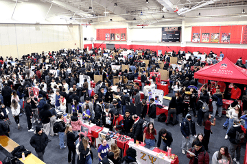 St. John's University Spring student activities fair