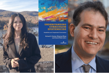 Left: Wanying Wang, Ph.D., Visiting Professor Right: Daniel Ness, Ph.D., Professor Department of Curriculum and Instruction