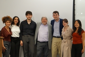 Participants of the Irish Times debate