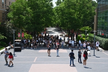 Path to St. John's Residence Village.