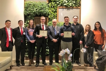 Tobin accounting students threepeat their winning ways