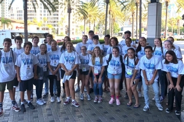 Group shot of students who attended the Society’s 2018 National Assembly