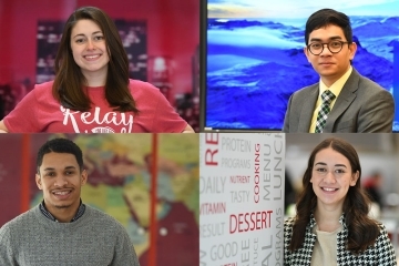 l-r: Lillian Block, Lance l. Eustaquio, William Pugh, Julia Bennefield