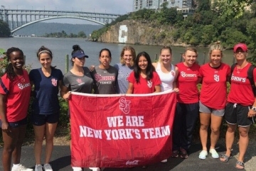 St. John's Univeristy Women's Tennis Team at Dick Savitt Tennis Center