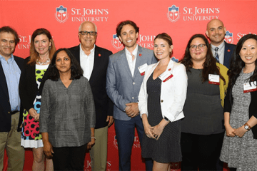 Faculty and administrators from The School of Education