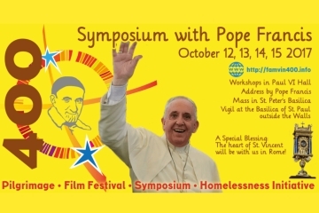 The Vincentian family will gather in Rome, Italy, this weekend to celebrate the 400th anniversary of the Vincentian charism at t