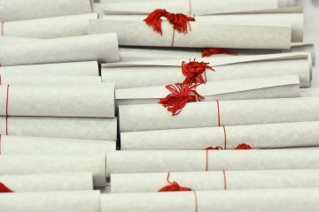 Commencement Scrolls