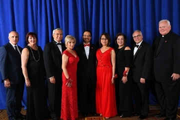 Honorees of the 2017 St. John's University President's Dinner