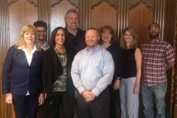 International Writing Across the Curriculum Conference faculty pose for a photo