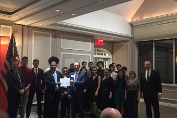 Students receiving reward