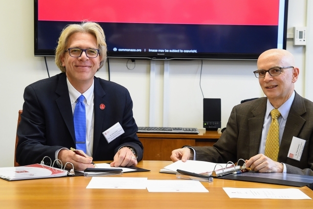 Simon Moller and Paul Arcario