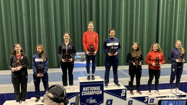 Fencing Team at 2019 championships