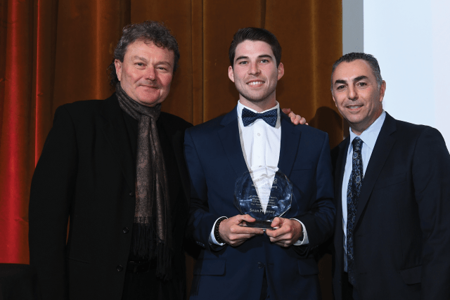 L to R: Rick Peterson, Sean Mooney, and John Franco 