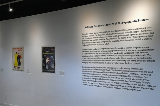 Rally the Home Front: World War II Propaganda Posters exhibit