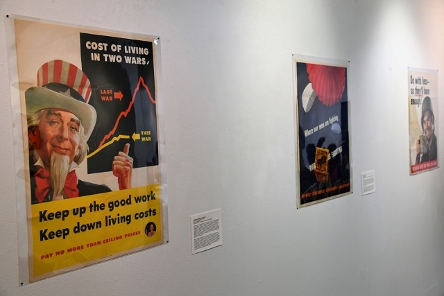 Rally the Home Front: World War II Propaganda Posters exhibit