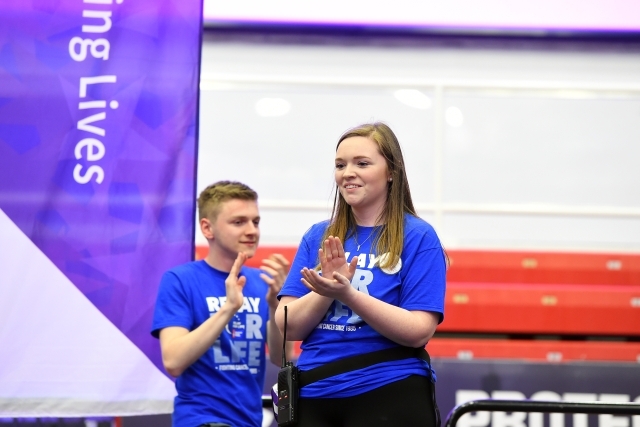 Relay for Life in Carnesecca Arena