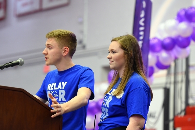 Relay for Life in Carnesecca Arena