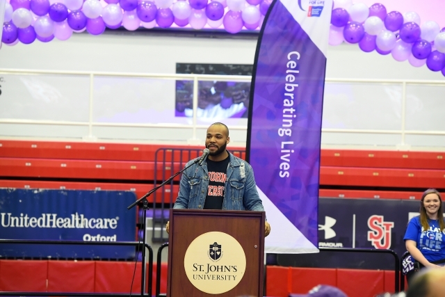 Relay for Life in Carnesecca Arena