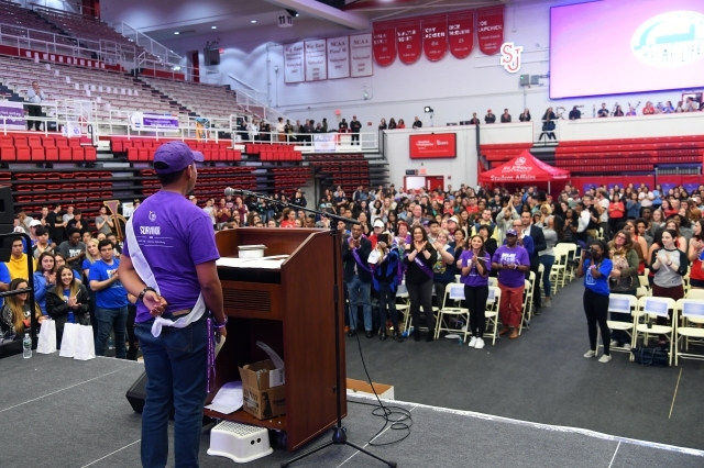 Relay for Life in Carnesecca Arena