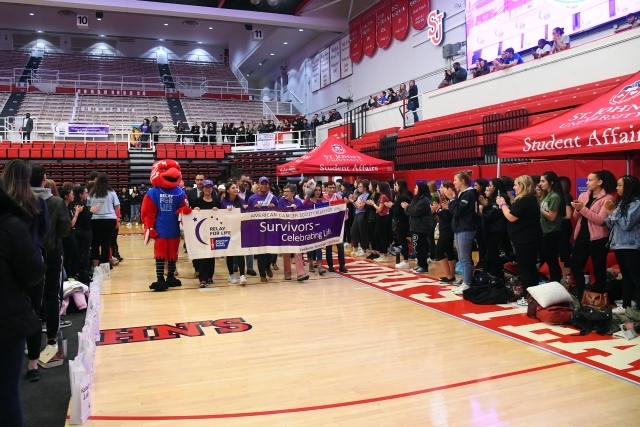 Relay for Life in Carnesecca Arena