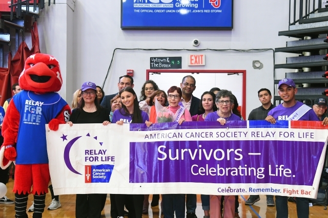 Relay for Life in Carnesecca Arena