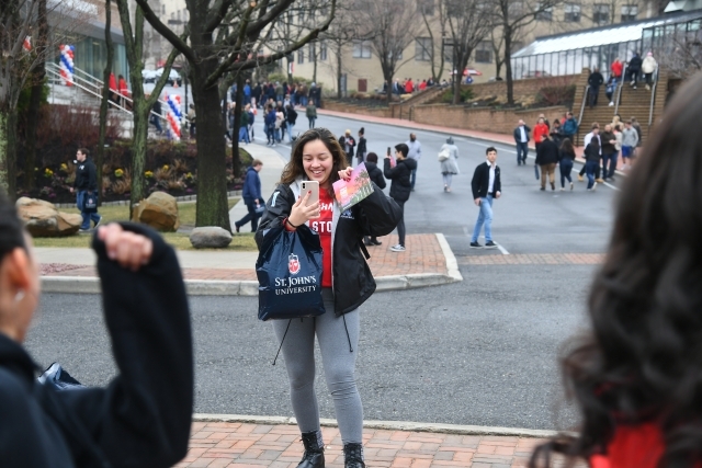 Accepted Student Day at Queens Campus