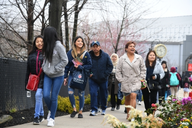 Accepted Student Day at Queens Campus