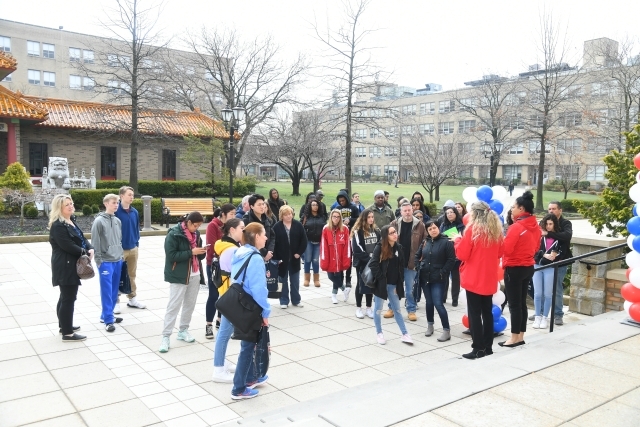 Accepted Student Day at Queens Campus