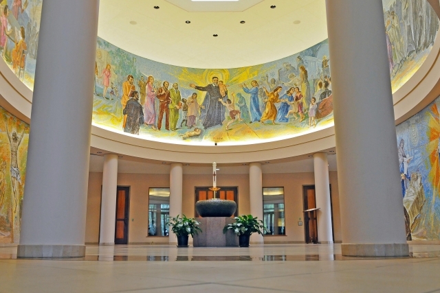 St Thomas More Church Lobby