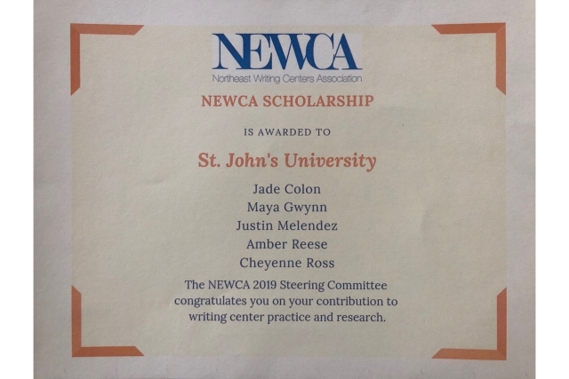 2019 Northeast Writing Center Association Conference