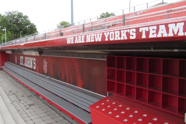Kaiser Baseball Stadium bench