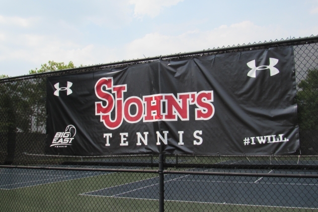 St. Johns Tennis Banner