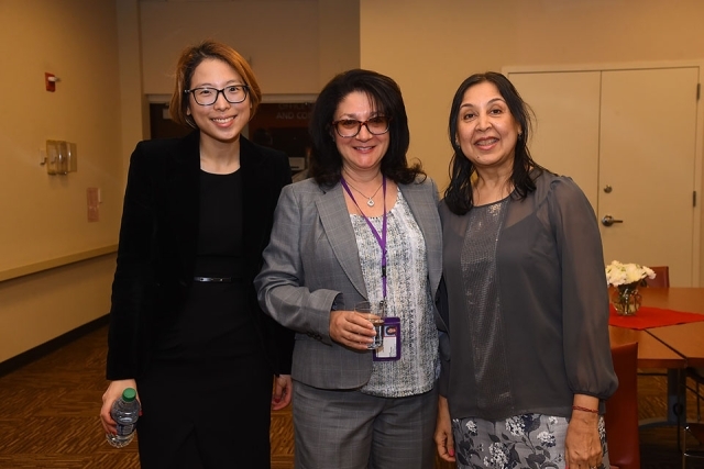 Females at the VIP reception