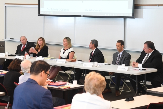 Panel at Grand Alumni Homecoming Weekend Meet the Experts event