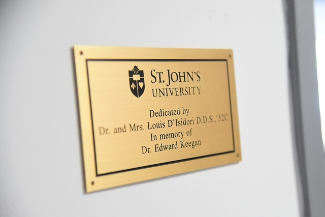 Plaque Ceremony for Louis Disidori