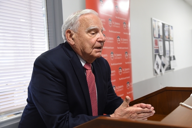 Grand Alumni Homecoming Weekend Plaque Ceremony for Louis Disidori