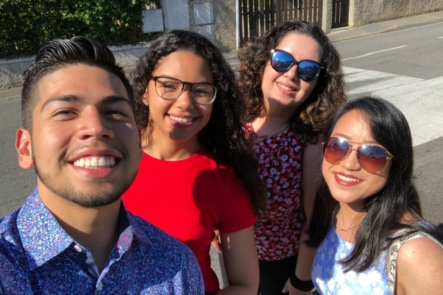 Paul Espiritu, Samantha Melendez, Keyla Peyano, and Theresa Vogel