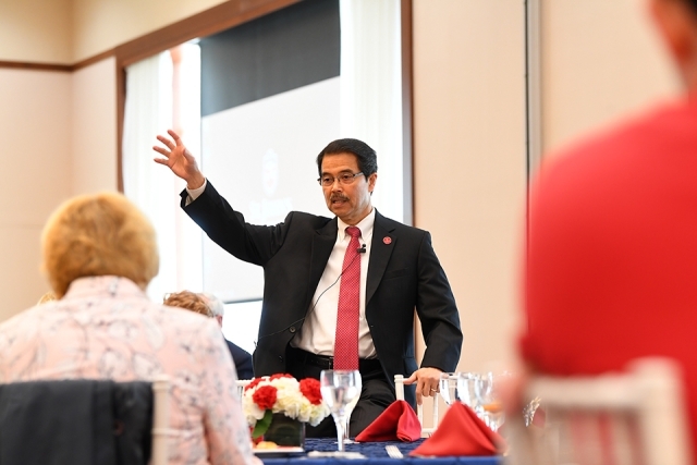 President Gempesaw at GAHW Brunch