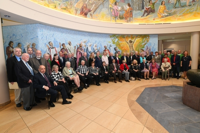 Members of The McCallen Society enjoyed a mass and luncheon on September 18, 2019.