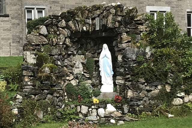 Statue of Mary in Ireland