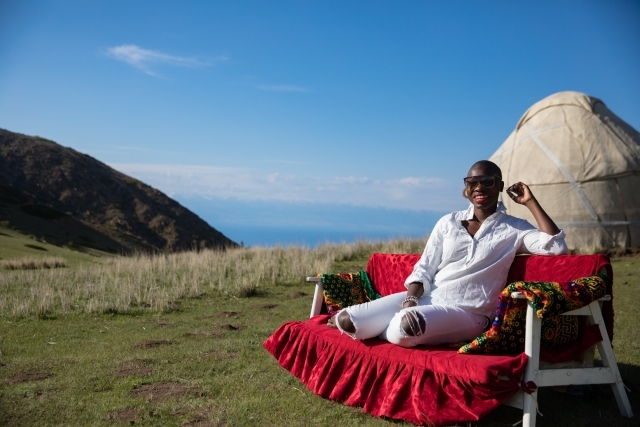 Jessica Nabongo '05C in Kyrgyzstan