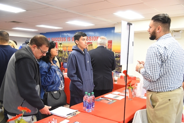 Meeting with SI Administration at Open House