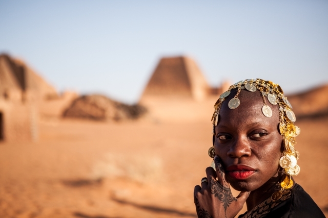 Jessica Nabongo '05C in Sudan