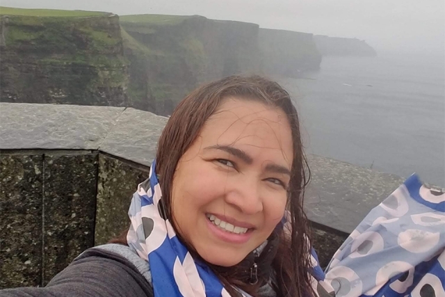 Guest taking a selfie