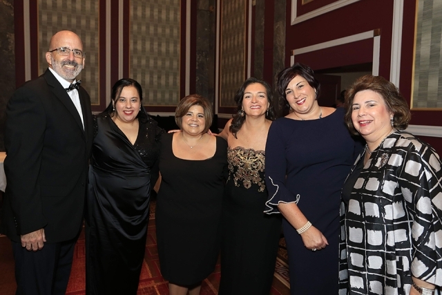 Guests pose for a photo at the 2019 President’s Dinner
