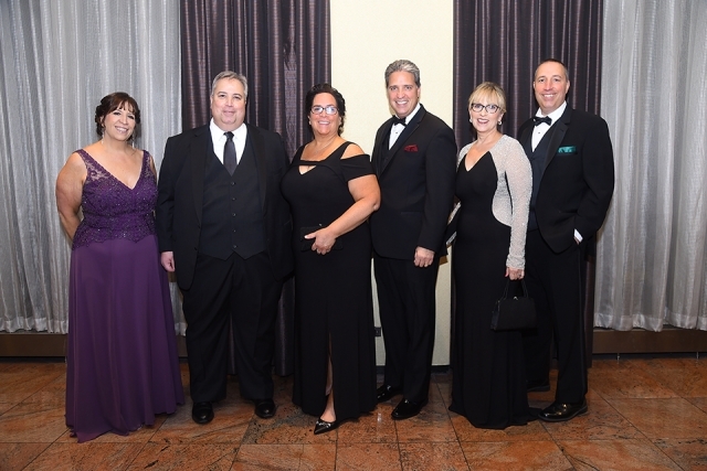 Guests pose for a photo at the St. John’s University 2019 President’s Dinner