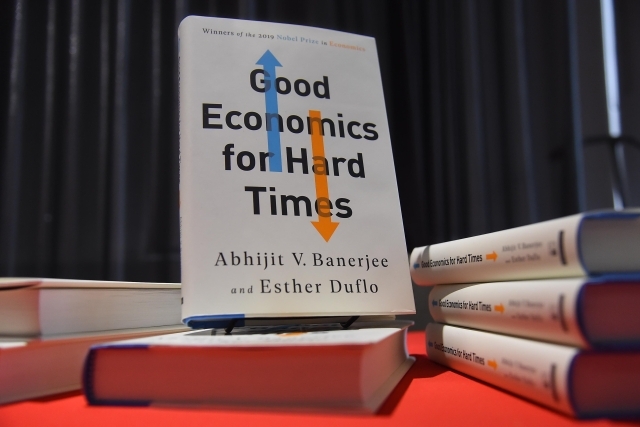Good economics for hard times book cover