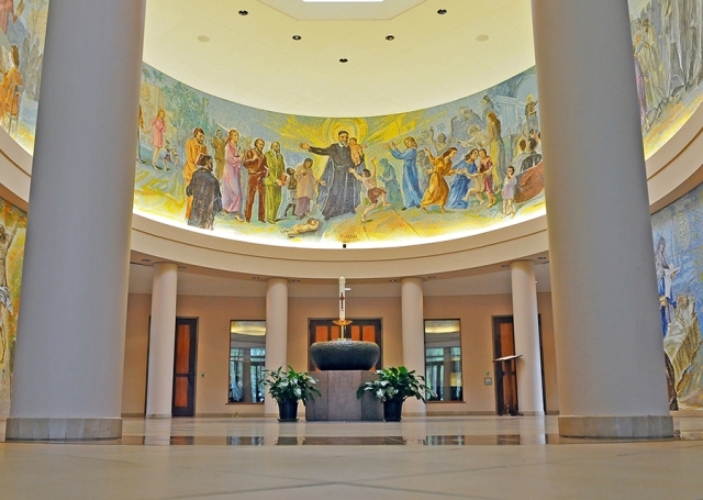 St Thomas More Church Interior Mosaic