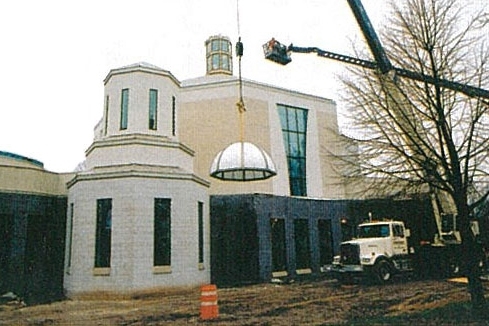 St Thomas More Church under construction