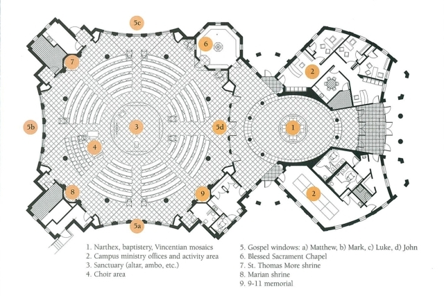 St Thomas More Church blueprint